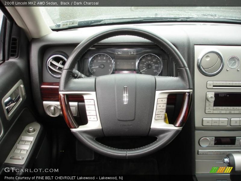 Black / Dark Charcoal 2008 Lincoln MKZ AWD Sedan
