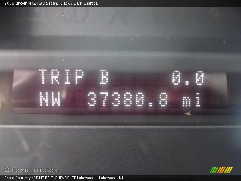 Black / Dark Charcoal 2008 Lincoln MKZ AWD Sedan