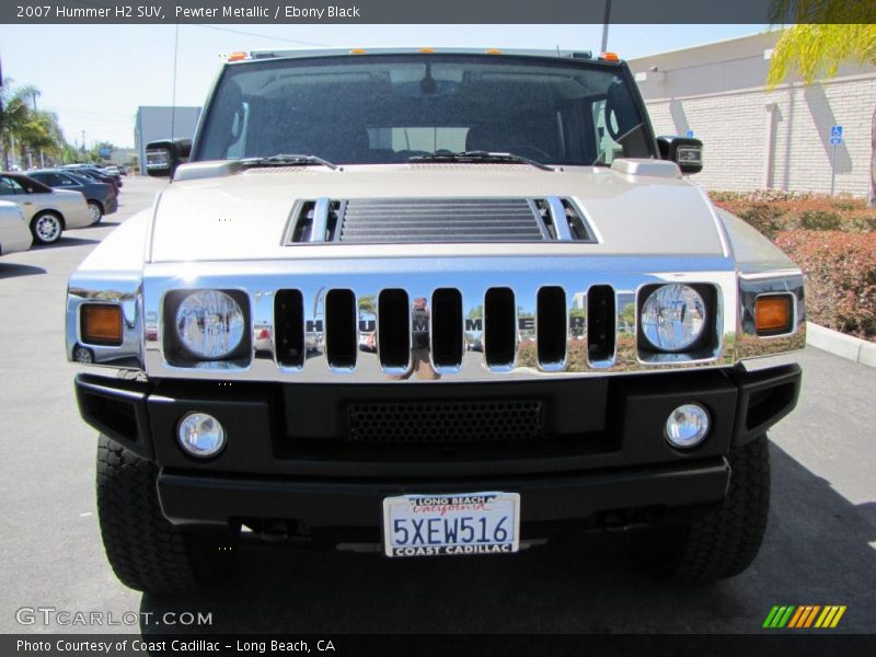Pewter Metallic / Ebony Black 2007 Hummer H2 SUV