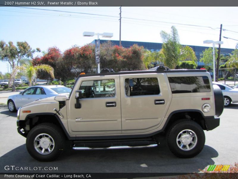 Pewter Metallic / Ebony Black 2007 Hummer H2 SUV