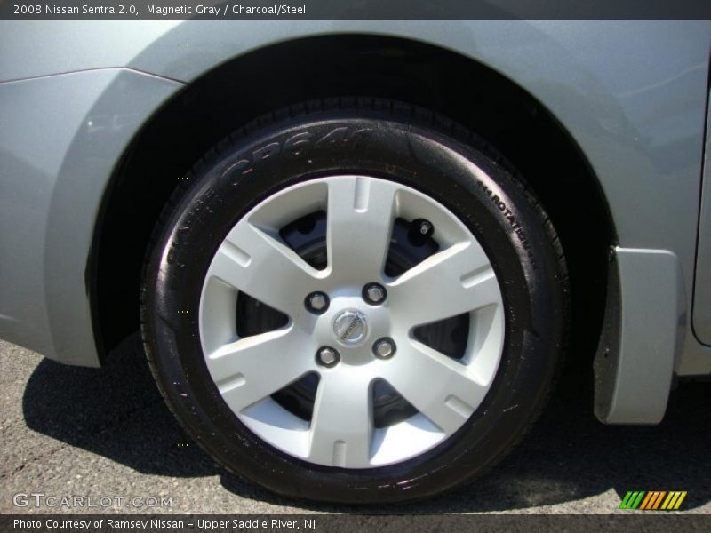 Magnetic Gray / Charcoal/Steel 2008 Nissan Sentra 2.0