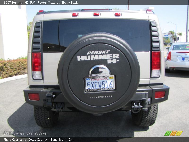 Pewter Metallic / Ebony Black 2007 Hummer H2 SUV