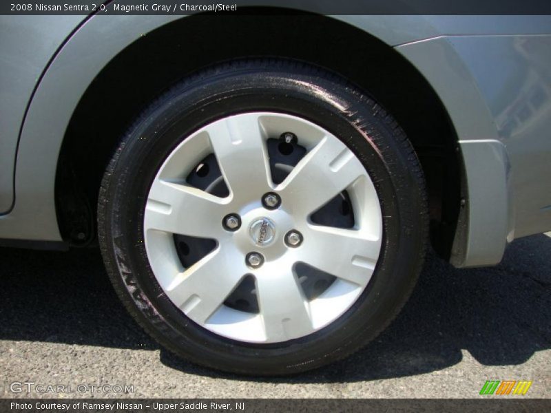 Magnetic Gray / Charcoal/Steel 2008 Nissan Sentra 2.0