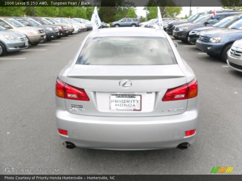 Tungsten Pearl / Black 2006 Lexus IS 250 AWD