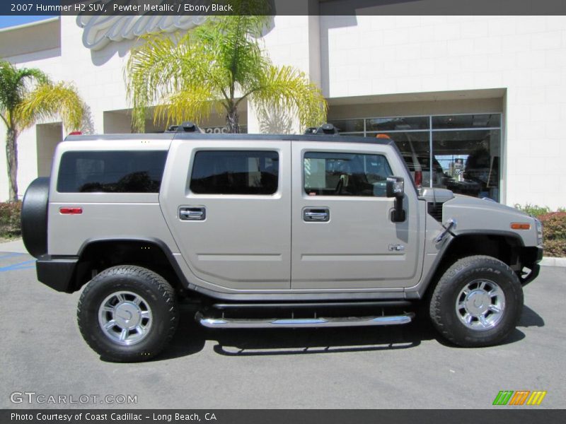 Pewter Metallic / Ebony Black 2007 Hummer H2 SUV