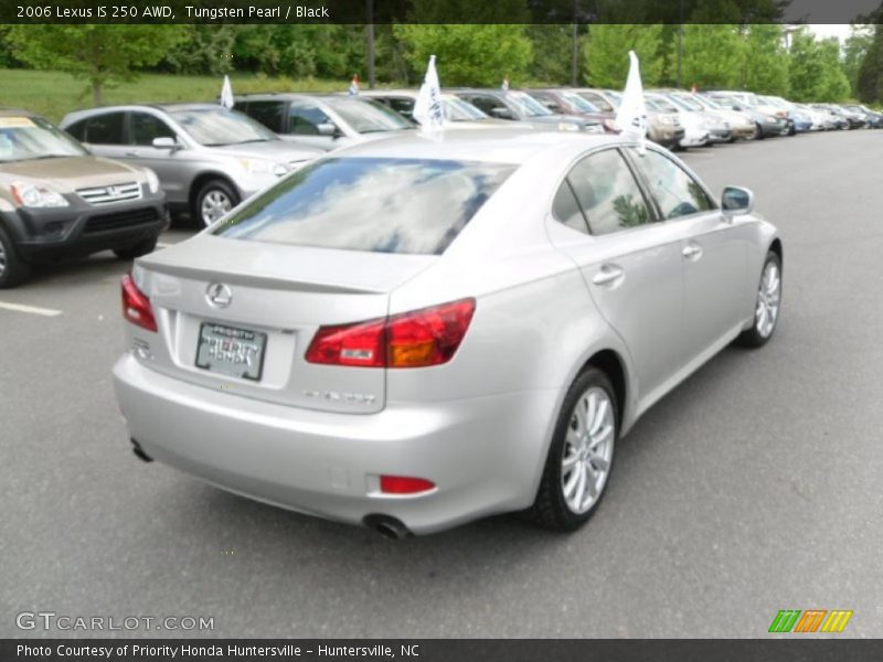 Tungsten Pearl / Black 2006 Lexus IS 250 AWD