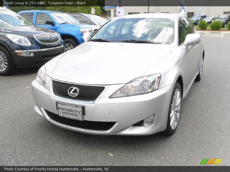Tungsten Pearl / Black 2006 Lexus IS 250 AWD