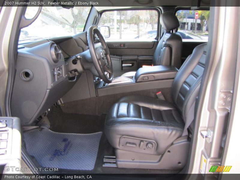 Pewter Metallic / Ebony Black 2007 Hummer H2 SUV