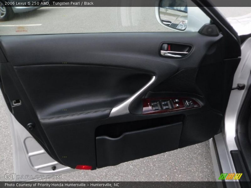 Tungsten Pearl / Black 2006 Lexus IS 250 AWD