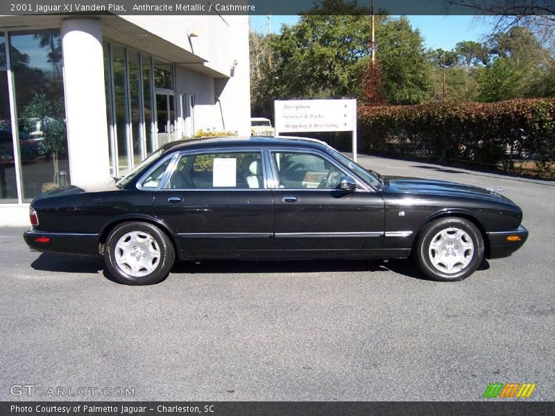 Anthracite Metallic / Cashmere 2001 Jaguar XJ Vanden Plas