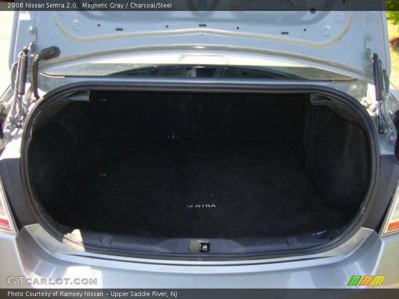 Magnetic Gray / Charcoal/Steel 2008 Nissan Sentra 2.0