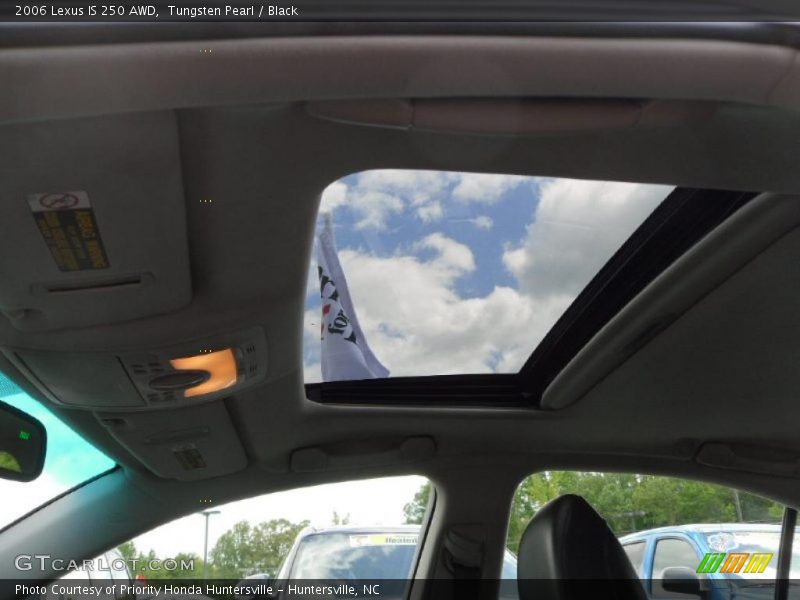Tungsten Pearl / Black 2006 Lexus IS 250 AWD