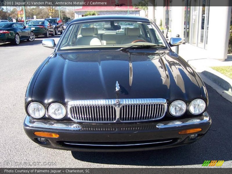 Anthracite Metallic / Cashmere 2001 Jaguar XJ Vanden Plas