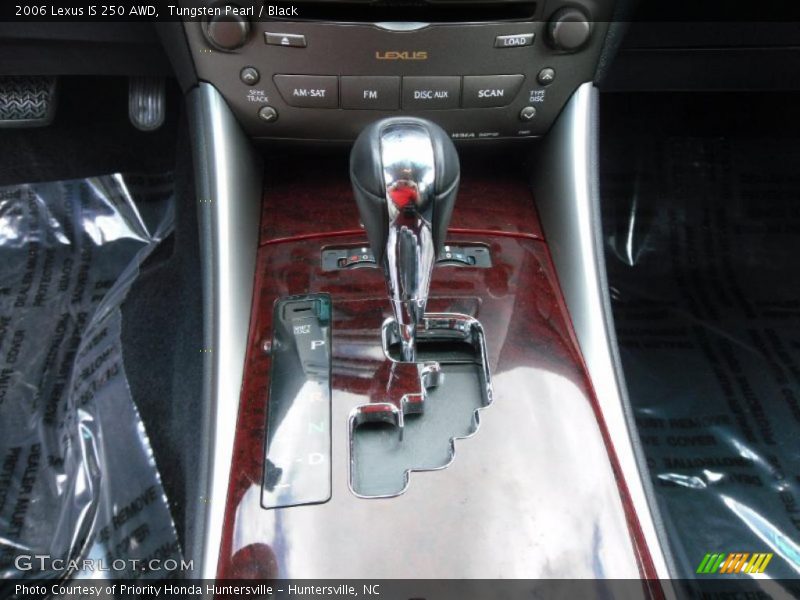 Tungsten Pearl / Black 2006 Lexus IS 250 AWD