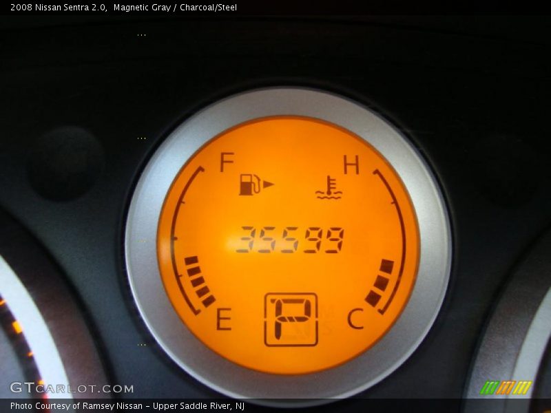 Magnetic Gray / Charcoal/Steel 2008 Nissan Sentra 2.0