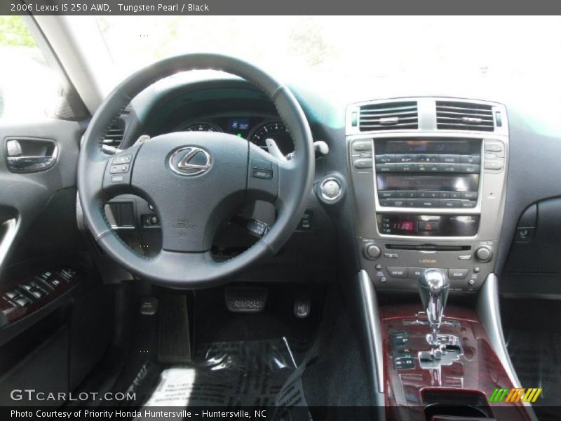 Tungsten Pearl / Black 2006 Lexus IS 250 AWD