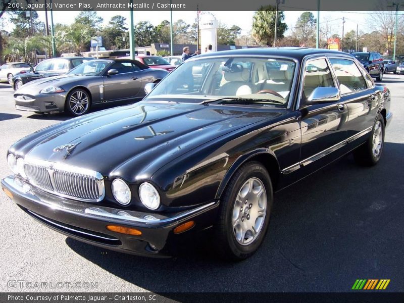 Anthracite Metallic / Cashmere 2001 Jaguar XJ Vanden Plas