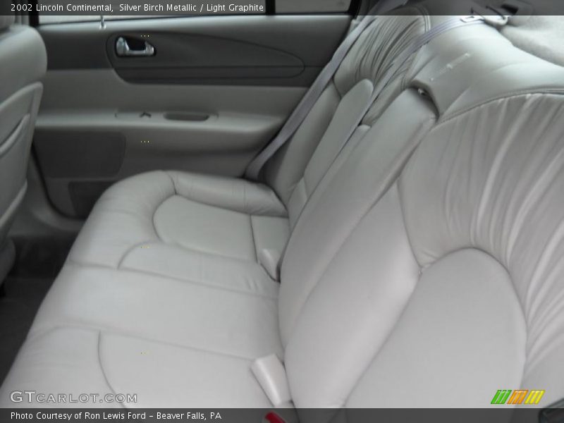 Silver Birch Metallic / Light Graphite 2002 Lincoln Continental