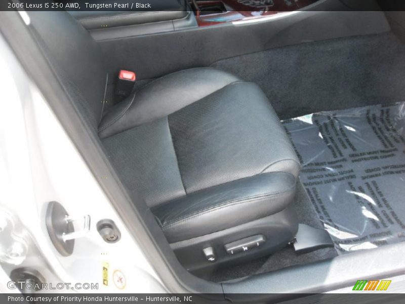 Tungsten Pearl / Black 2006 Lexus IS 250 AWD
