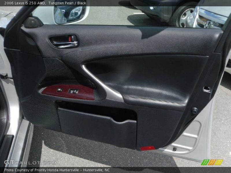 Tungsten Pearl / Black 2006 Lexus IS 250 AWD