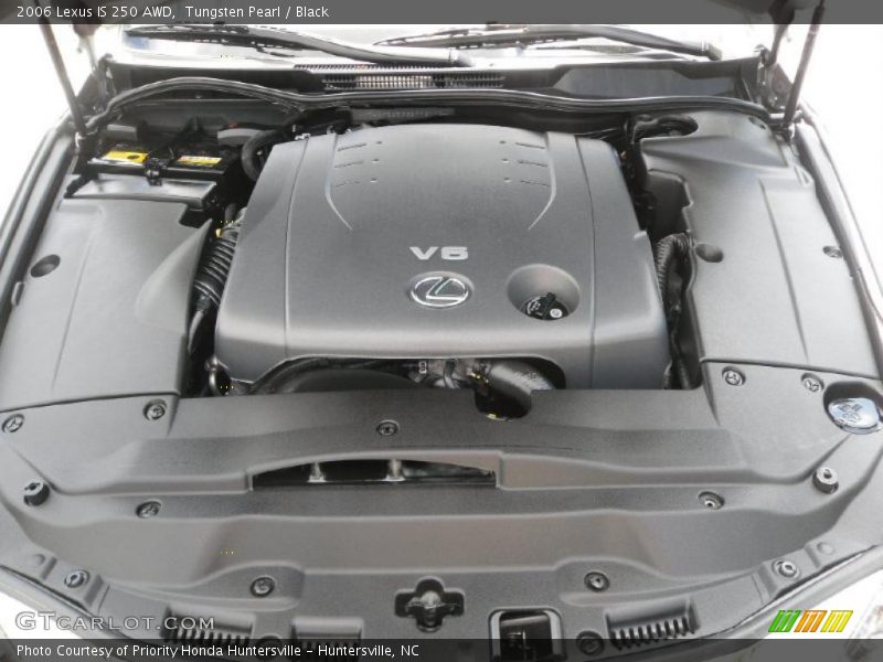 Tungsten Pearl / Black 2006 Lexus IS 250 AWD