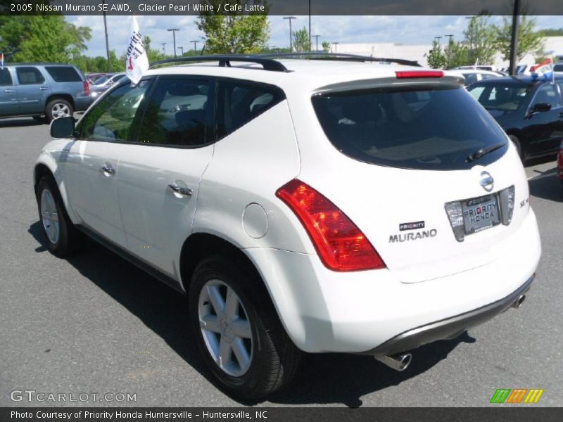 Glacier Pearl White / Cafe Latte 2005 Nissan Murano SE AWD