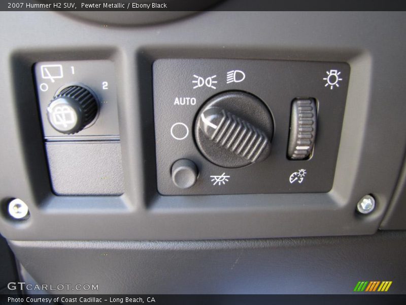 Pewter Metallic / Ebony Black 2007 Hummer H2 SUV