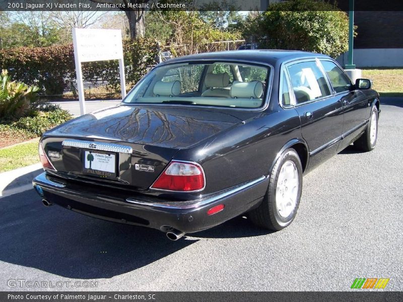 Anthracite Metallic / Cashmere 2001 Jaguar XJ Vanden Plas