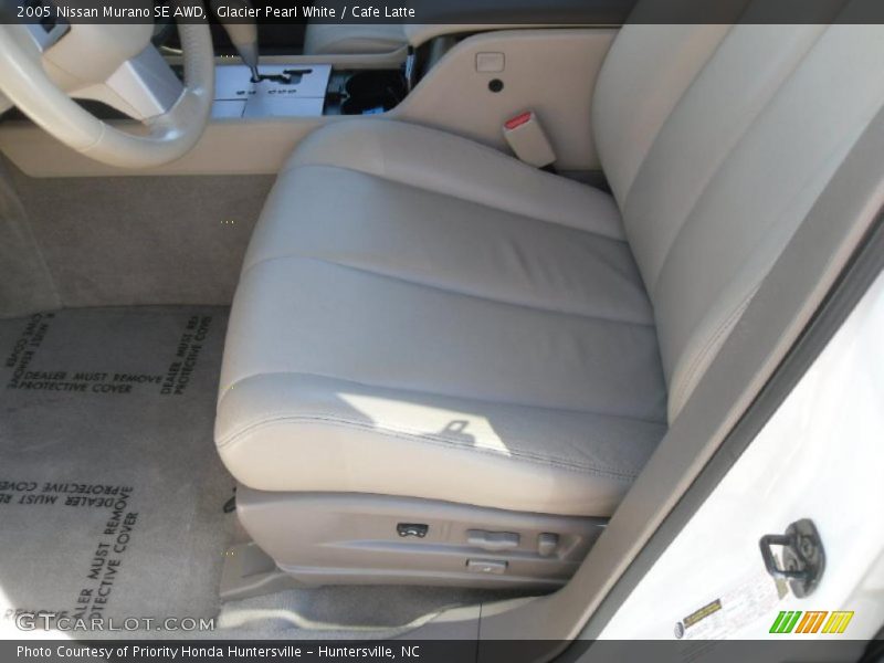 Glacier Pearl White / Cafe Latte 2005 Nissan Murano SE AWD