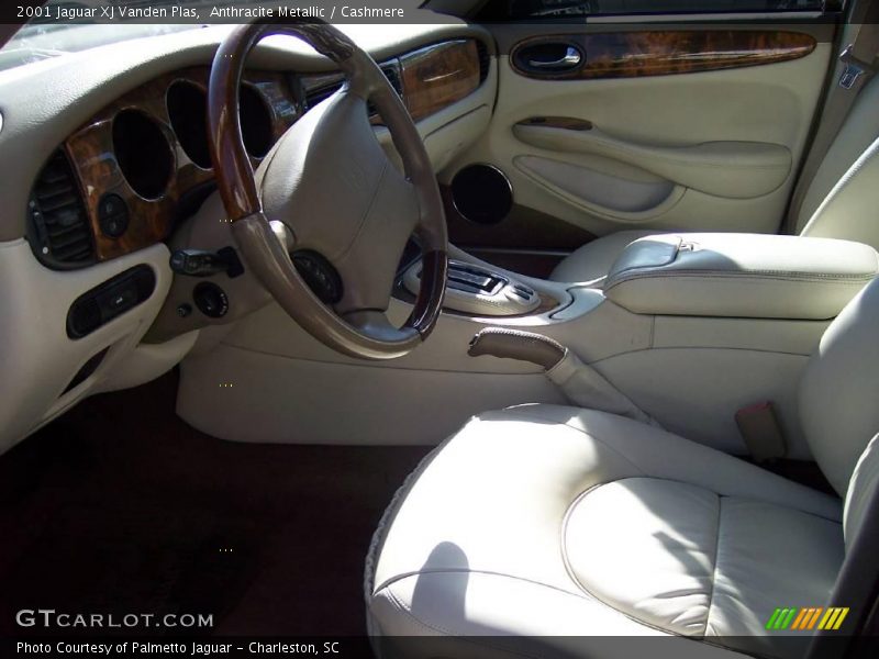 Anthracite Metallic / Cashmere 2001 Jaguar XJ Vanden Plas