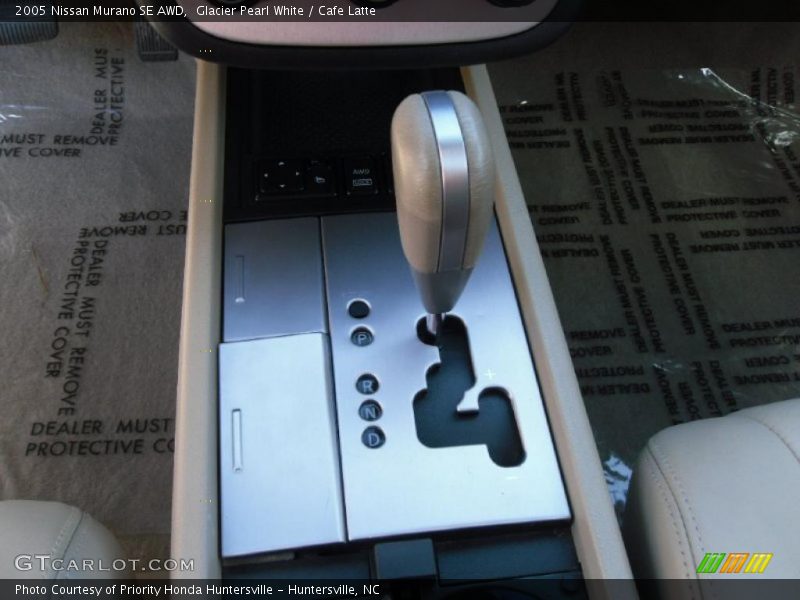 Glacier Pearl White / Cafe Latte 2005 Nissan Murano SE AWD