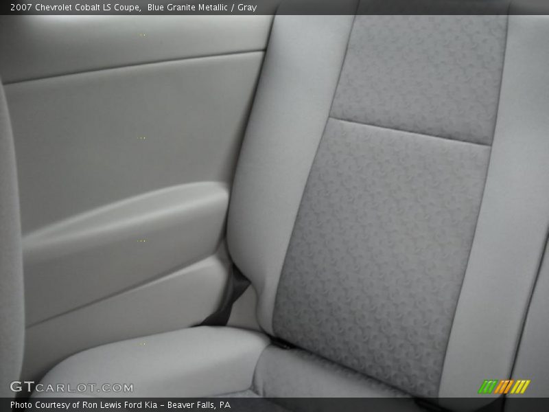 Blue Granite Metallic / Gray 2007 Chevrolet Cobalt LS Coupe
