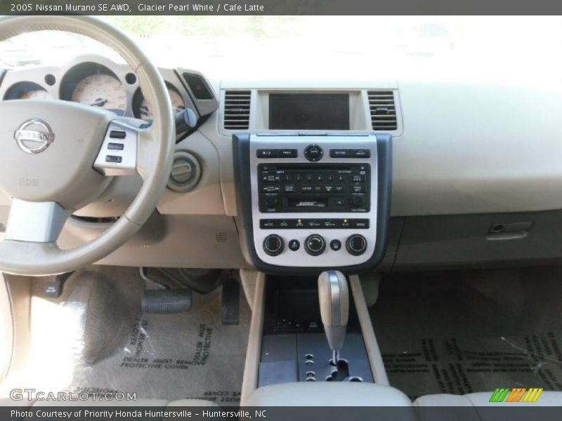 Glacier Pearl White / Cafe Latte 2005 Nissan Murano SE AWD