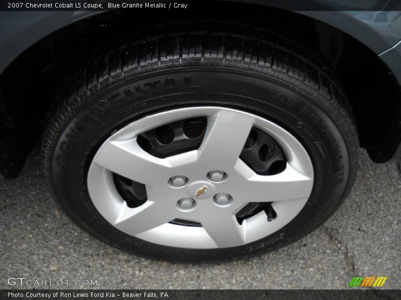 Blue Granite Metallic / Gray 2007 Chevrolet Cobalt LS Coupe