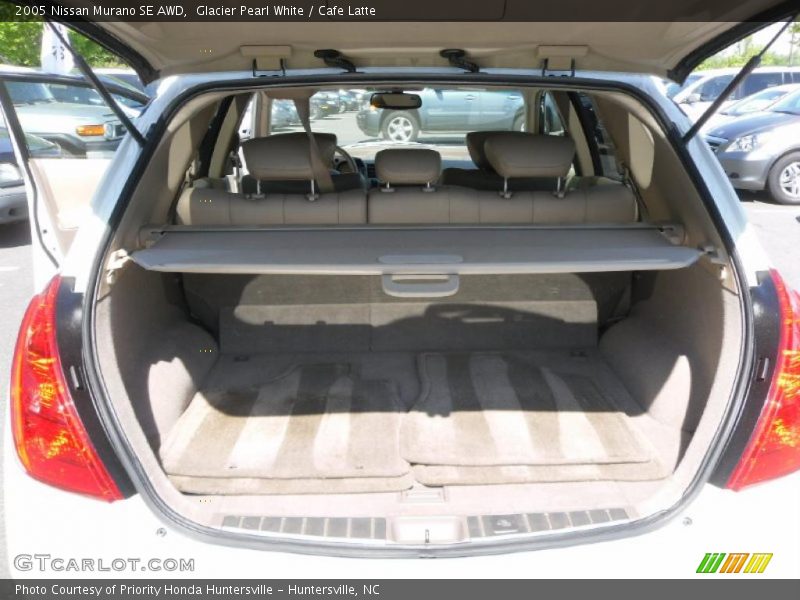 Glacier Pearl White / Cafe Latte 2005 Nissan Murano SE AWD