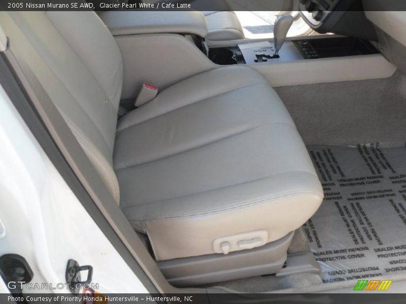 Glacier Pearl White / Cafe Latte 2005 Nissan Murano SE AWD