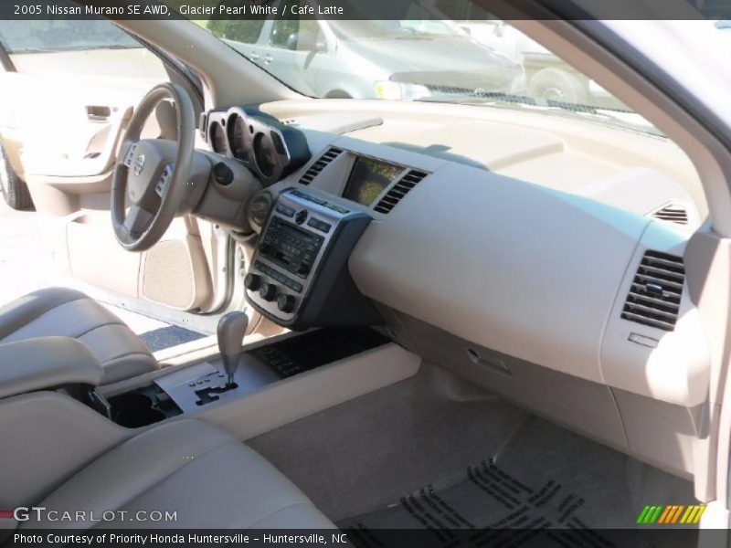 Glacier Pearl White / Cafe Latte 2005 Nissan Murano SE AWD