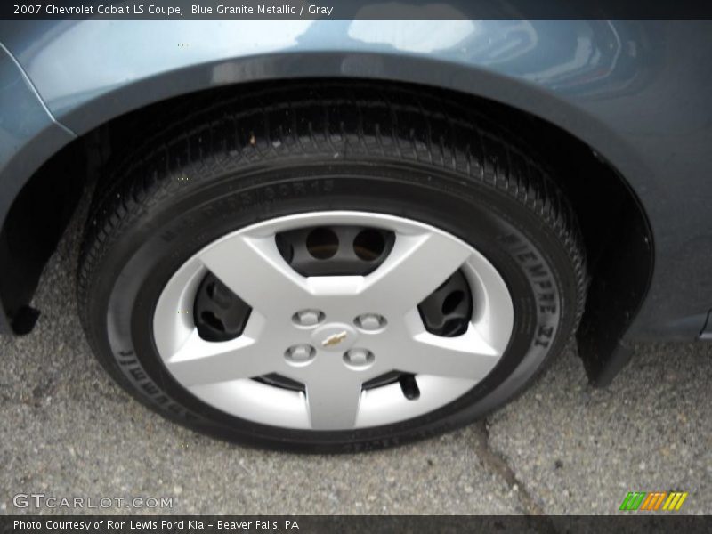 Blue Granite Metallic / Gray 2007 Chevrolet Cobalt LS Coupe