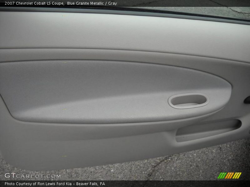 Blue Granite Metallic / Gray 2007 Chevrolet Cobalt LS Coupe