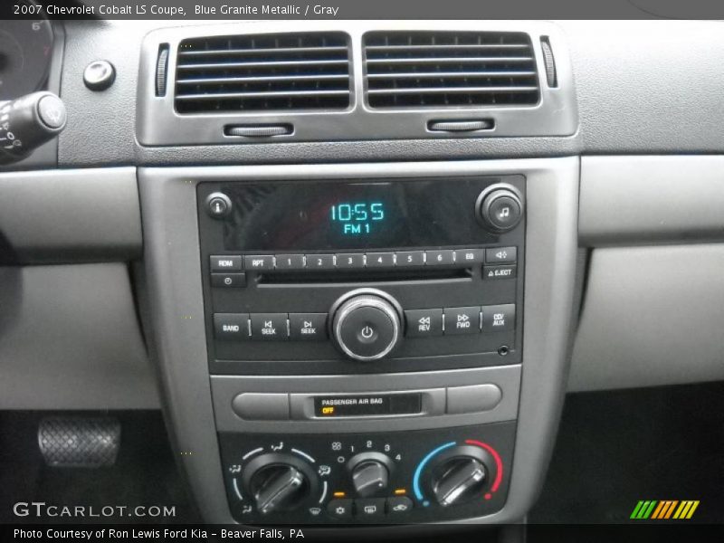 Blue Granite Metallic / Gray 2007 Chevrolet Cobalt LS Coupe