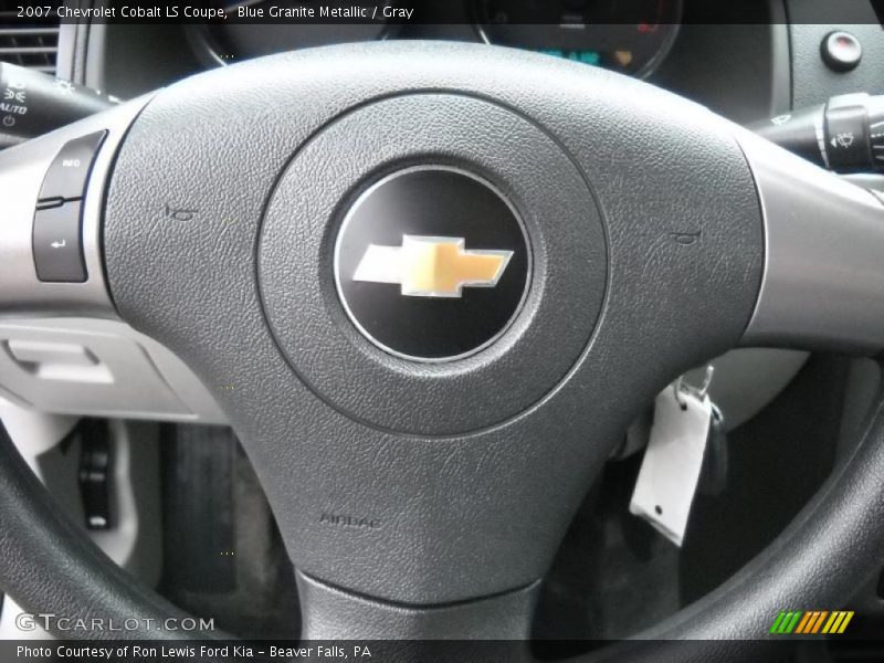 Blue Granite Metallic / Gray 2007 Chevrolet Cobalt LS Coupe