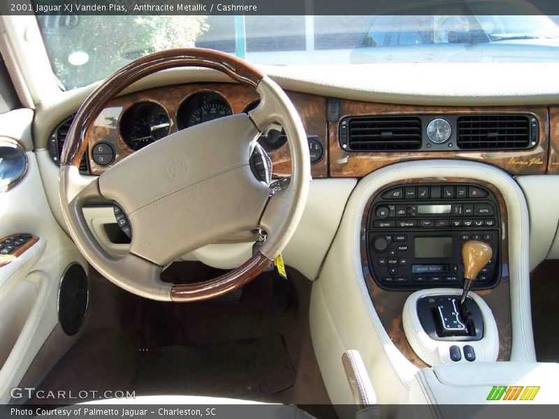 Anthracite Metallic / Cashmere 2001 Jaguar XJ Vanden Plas