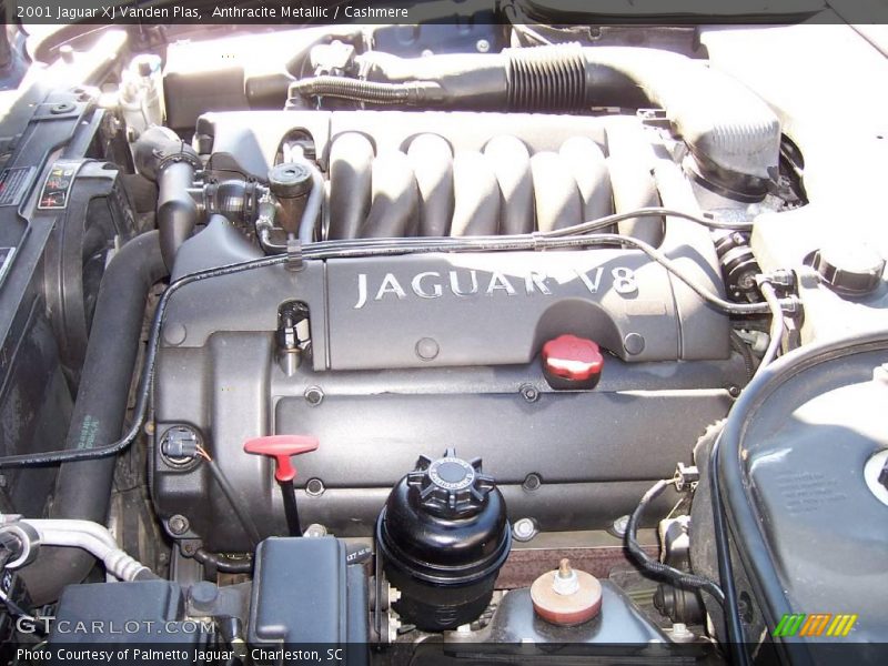 Anthracite Metallic / Cashmere 2001 Jaguar XJ Vanden Plas