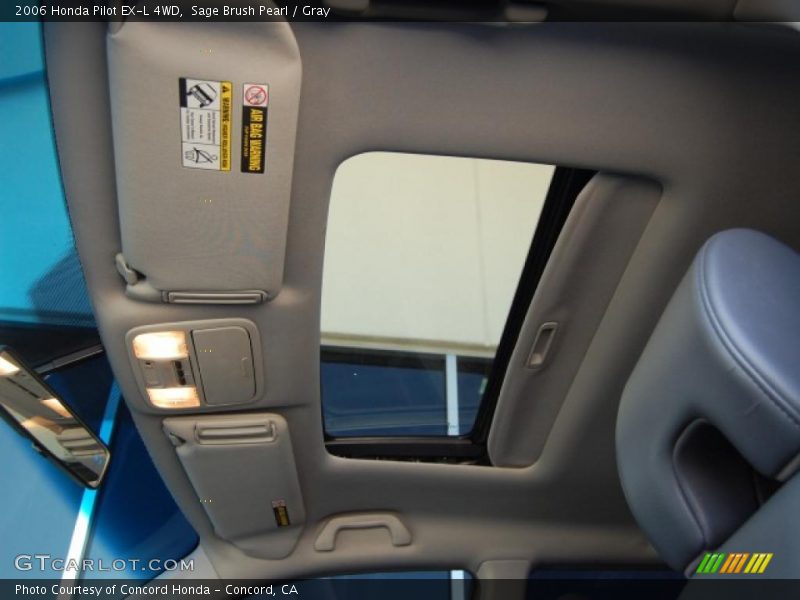 Sage Brush Pearl / Gray 2006 Honda Pilot EX-L 4WD