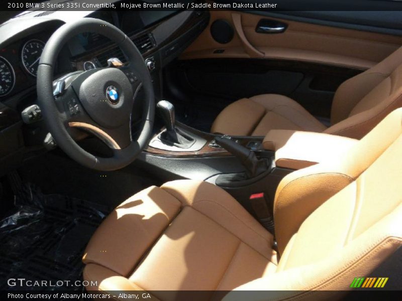 Mojave Brown Metallic / Saddle Brown Dakota Leather 2010 BMW 3 Series 335i Convertible