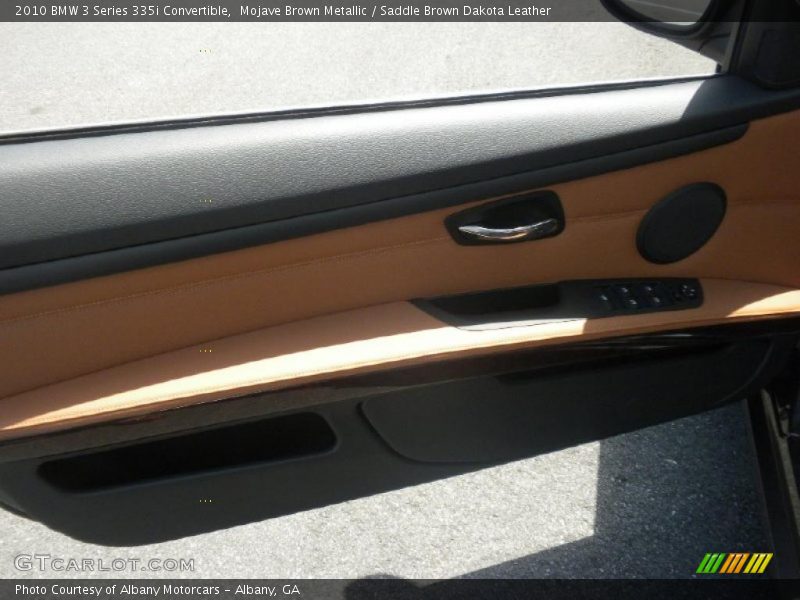 Mojave Brown Metallic / Saddle Brown Dakota Leather 2010 BMW 3 Series 335i Convertible