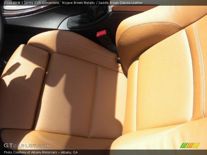 Mojave Brown Metallic / Saddle Brown Dakota Leather 2010 BMW 3 Series 335i Convertible