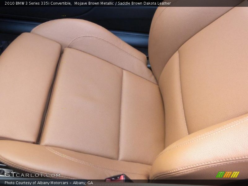 Mojave Brown Metallic / Saddle Brown Dakota Leather 2010 BMW 3 Series 335i Convertible