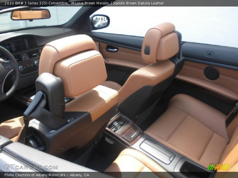 Mojave Brown Metallic / Saddle Brown Dakota Leather 2010 BMW 3 Series 335i Convertible