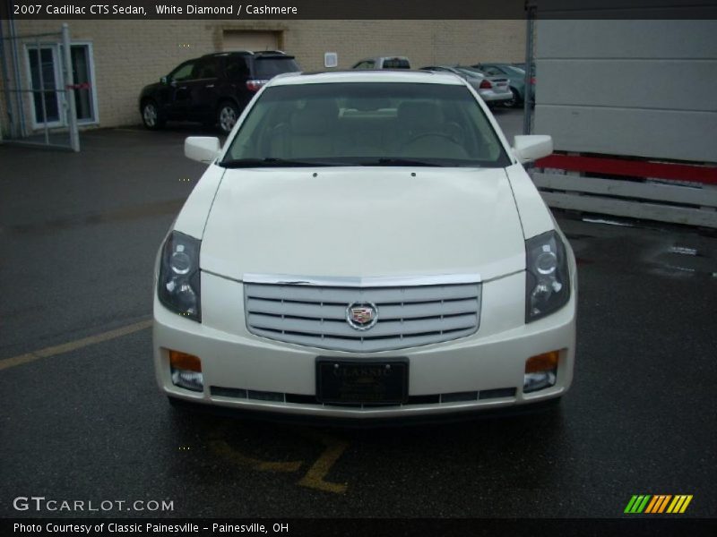 White Diamond / Cashmere 2007 Cadillac CTS Sedan